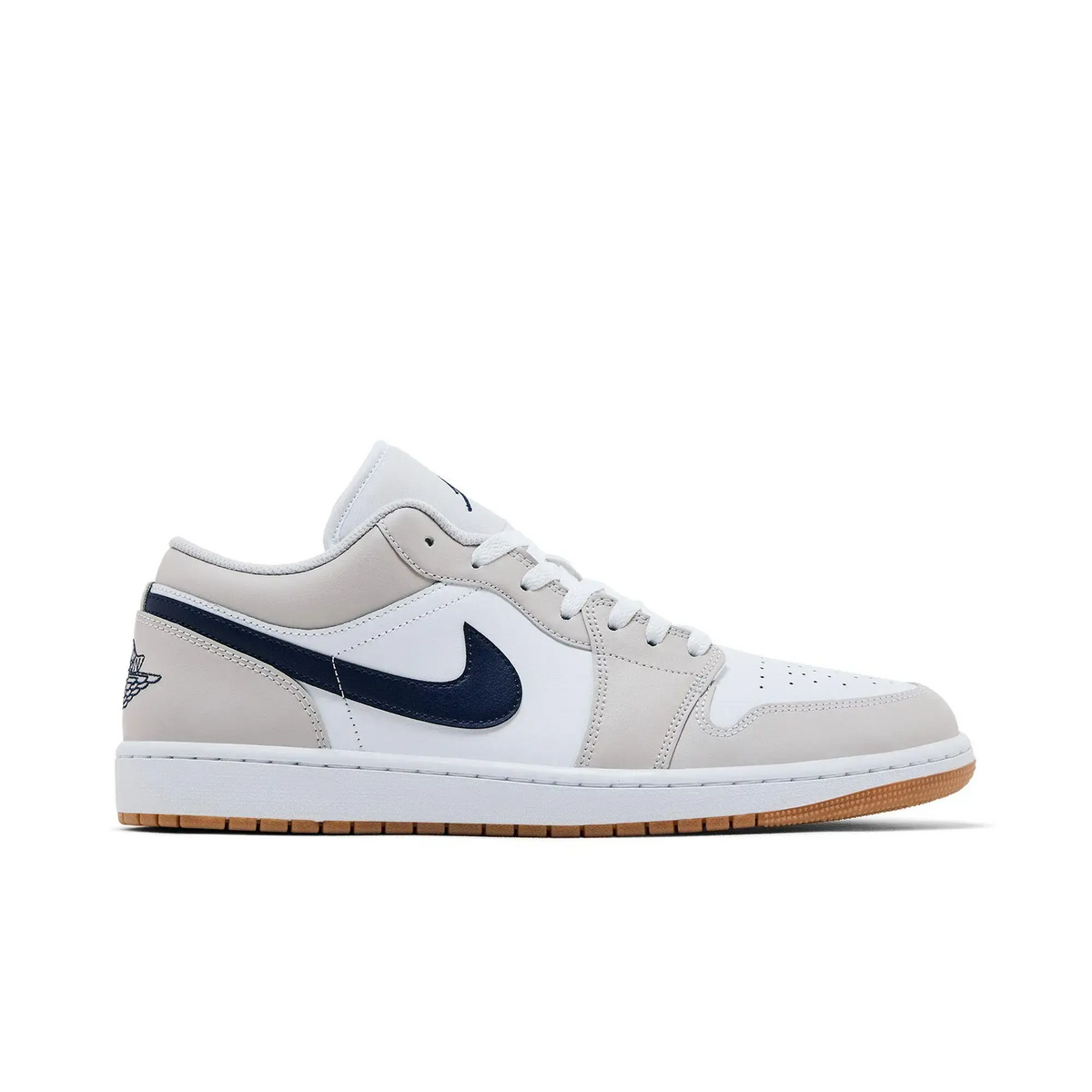 Jordan 1 Low Midnight Navy Neutral Grey sneaker 1 - stylecode 553558-146