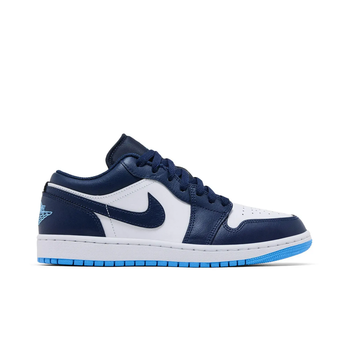 Jordan 1 Low Midnight Navy University Blue sneaker 1 - stylecode 553558-404