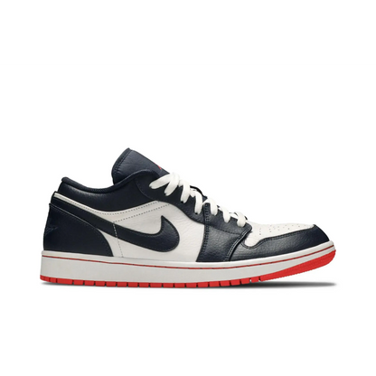 Jordan 1 Low Obsidian Ember Glow sneaker 1 - stylecode 553558-481
