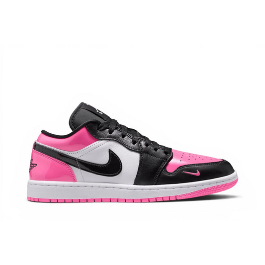 Jordan 1 Low SE Black Pinksicle Patent (Women's) sneaker 1 - stylecode IV2446-684