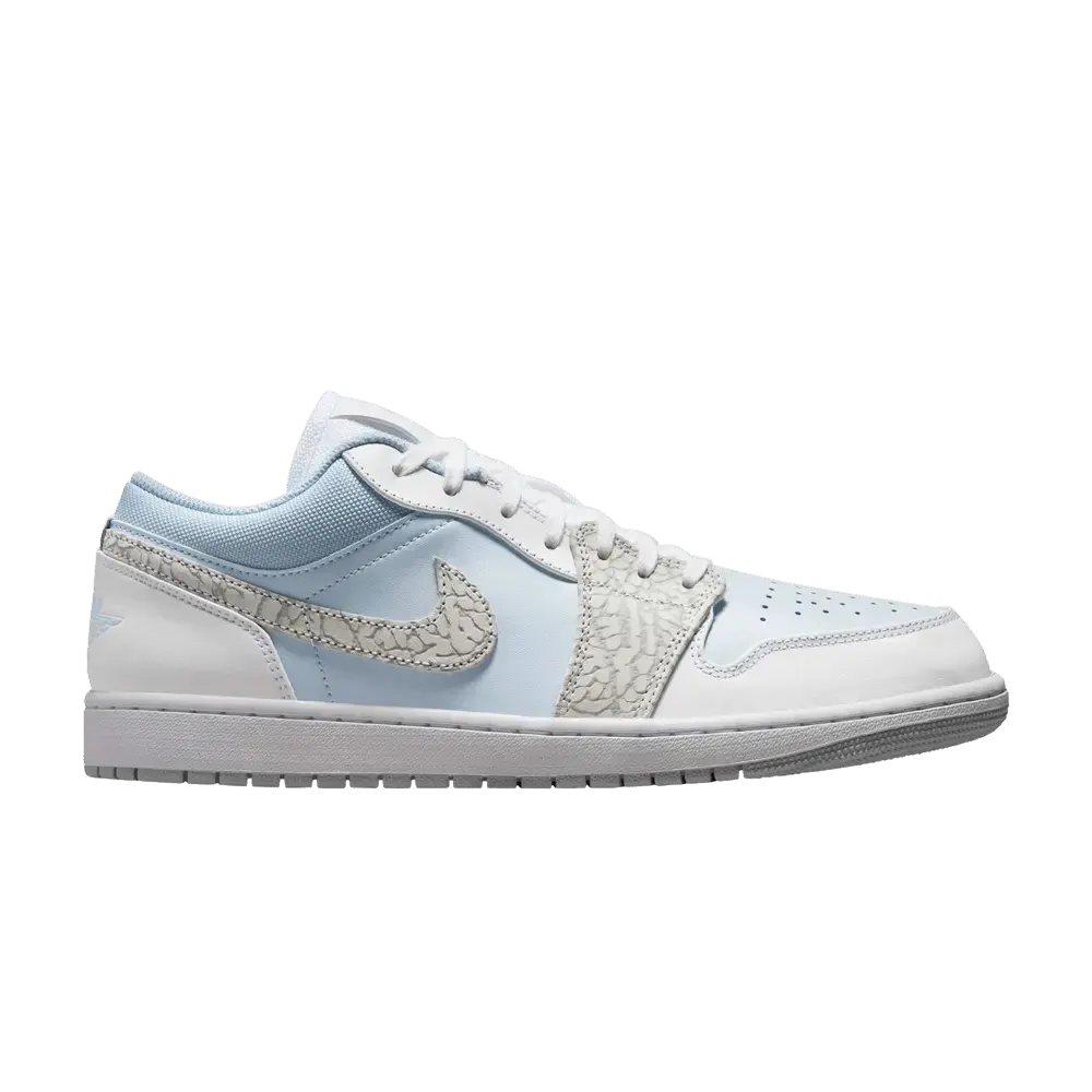 Jordan 1 Low SE Blue Tint Elephant Print sneaker 1 - stylecode IB7692-400