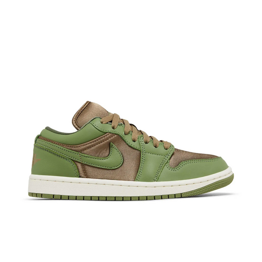 Jordan 1 Low SE Brown Kelp Sky J Light Olive (Women's) sneaker 1 - stylecode FB9893-300