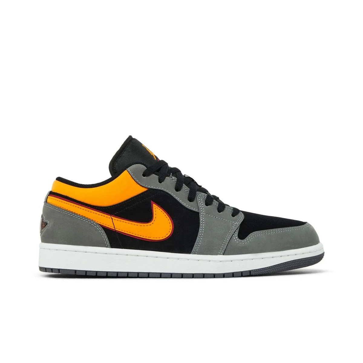Jordan 1 Low SE Light Graphite Vivid Orange sneaker 1 - stylecode FN7308-008