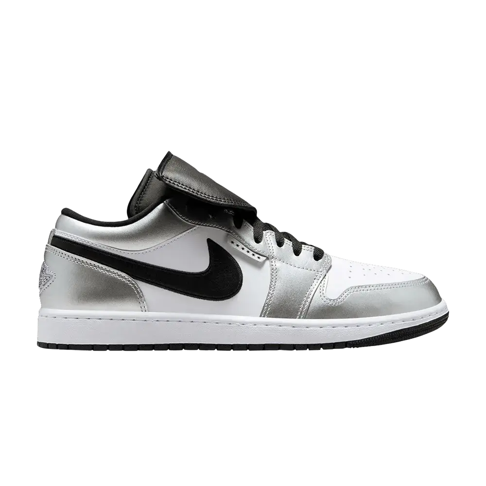 Jordan 1 Low SE Metallic Silver Tiempo sneaker 1 - stylecode IR2278-100