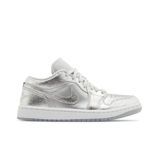 Jordan 1 Low SE Metallic Silver (Women's) sneaker 1 - stylecode FN5030-001