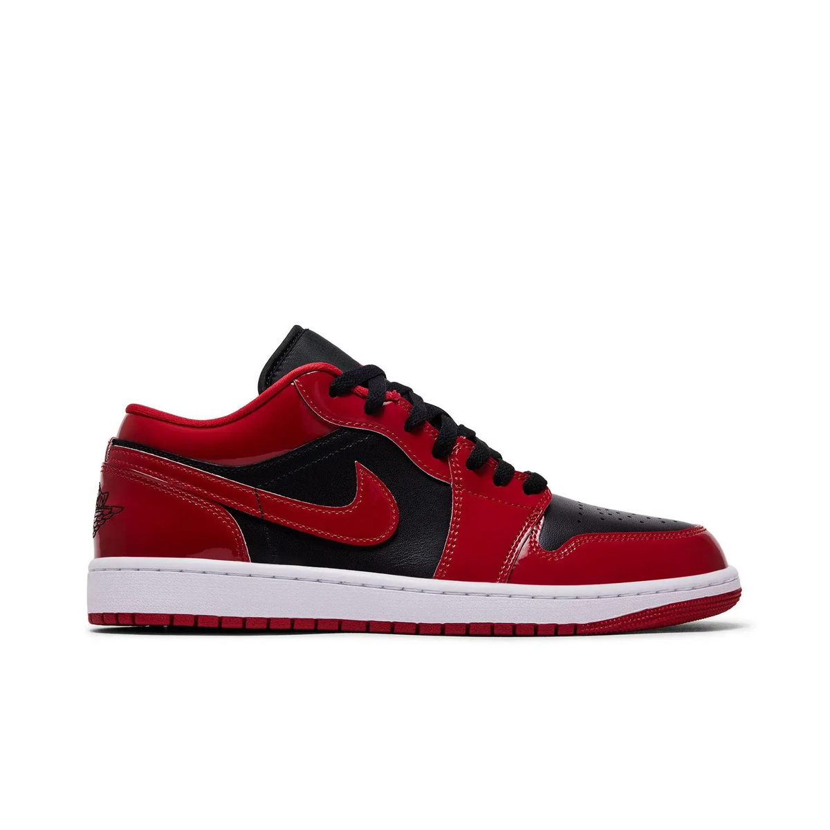 Jordan 1 Low SE Patent Varsity Red Black sneaker 1 - stylecode HV4089-006