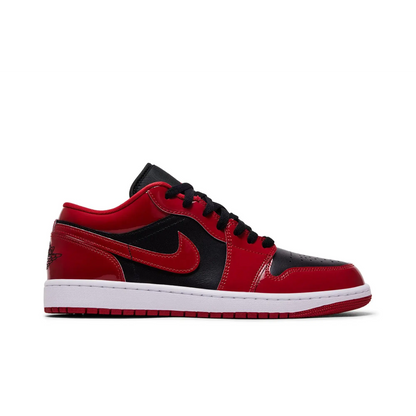 Jordan 1 Low SE Patent Varsity Red Black sneaker 1 - stylecode HV4089-006