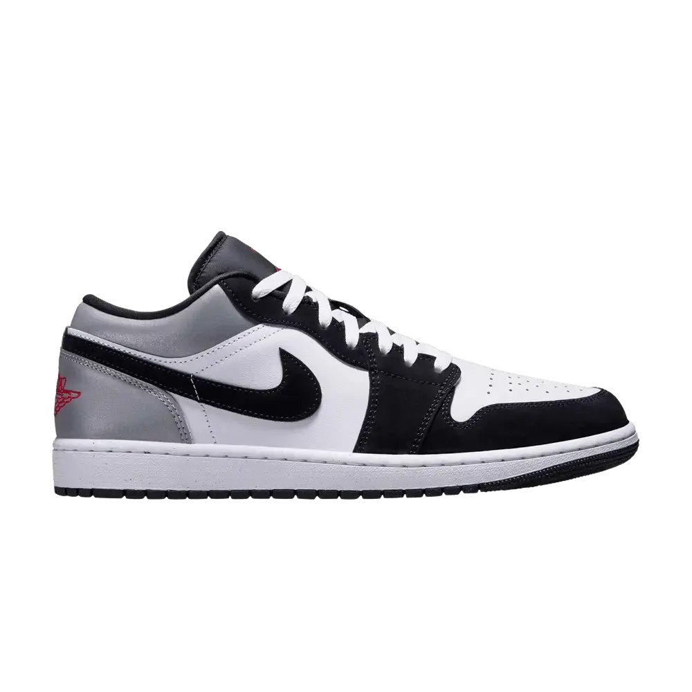 Jordan 1 Low SE White Fire Red Black Matte Silver sneaker 1 - stylecode HF3148-106