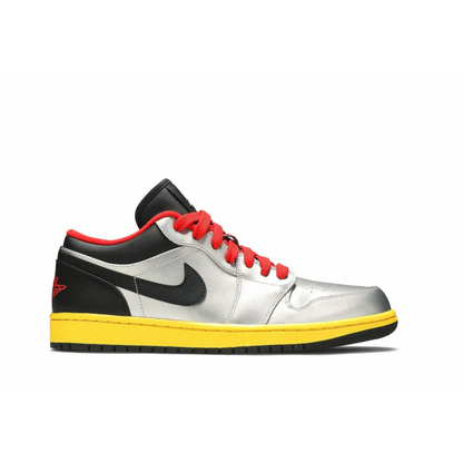 Jordan 1 Low Silver Black Yellow sneaker 1 - stylecode 553558-023