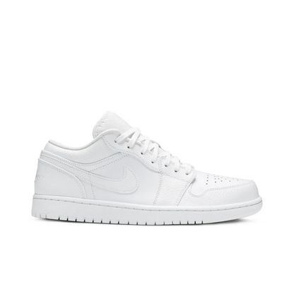 Jordan 1 Low Triple White Tumbled Leather sneaker 1 - stylecode 553558-130