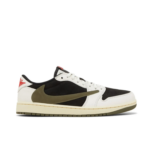 Jordan 1 Retro Low OG SP Travis Scott Olive (Women's) sneaker 1 - stylecode DZ4137-106