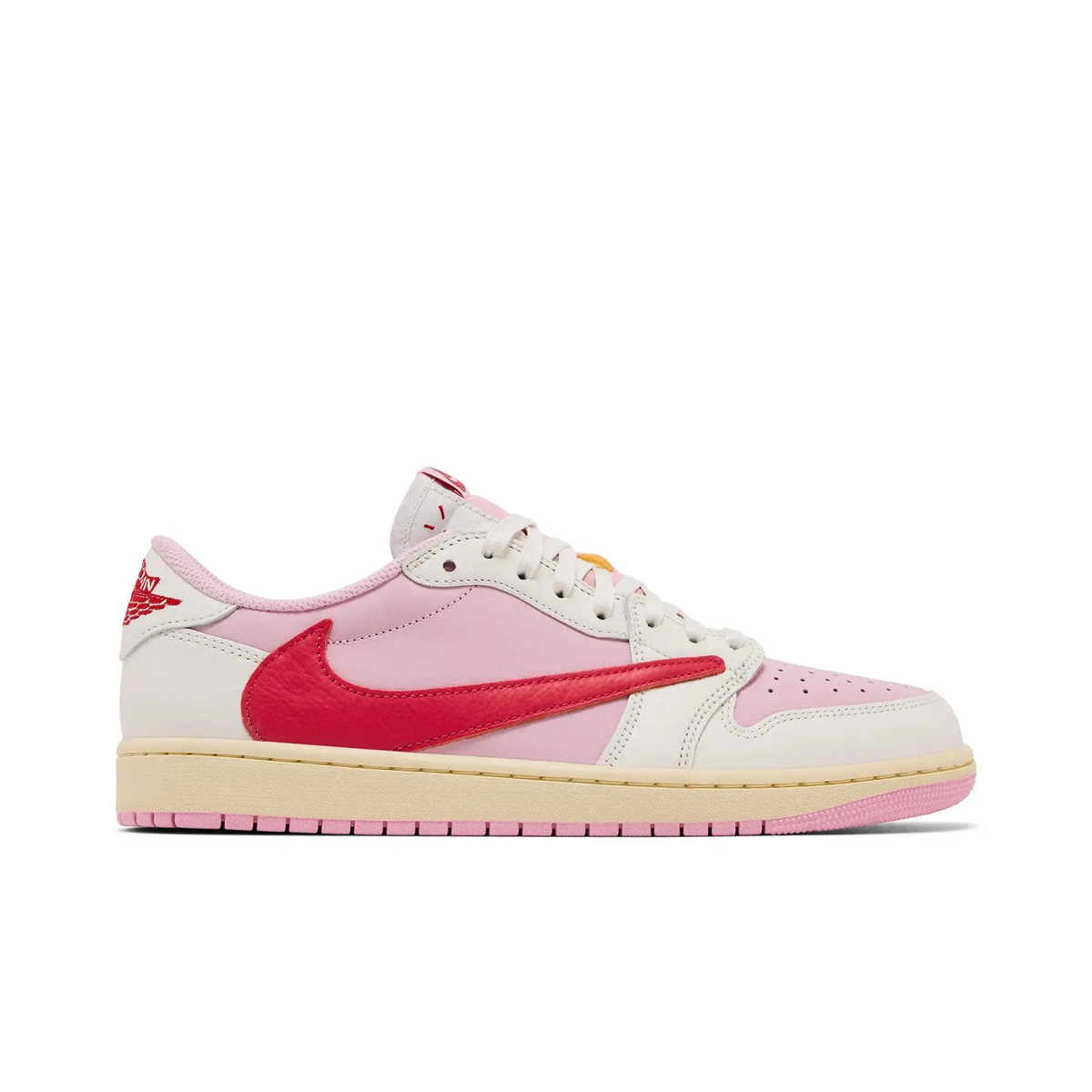 Jordan 1 Retro Low OG SP Travis Scott Sail Tropical Pink sneaker 1 - stylecode IQ7604-101