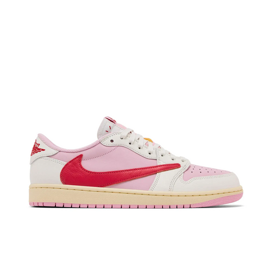 Jordan 1 Retro Low OG SP Travis Scott Sail Tropical Pink sneaker 1 - stylecode IQ7604-101