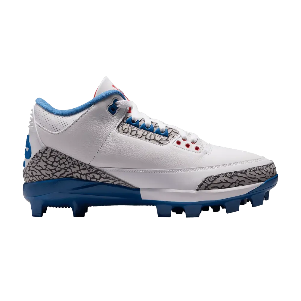 Jordan 3 Mid Retro MCS True Blue sneaker 1 - stylecode FZ8627-101