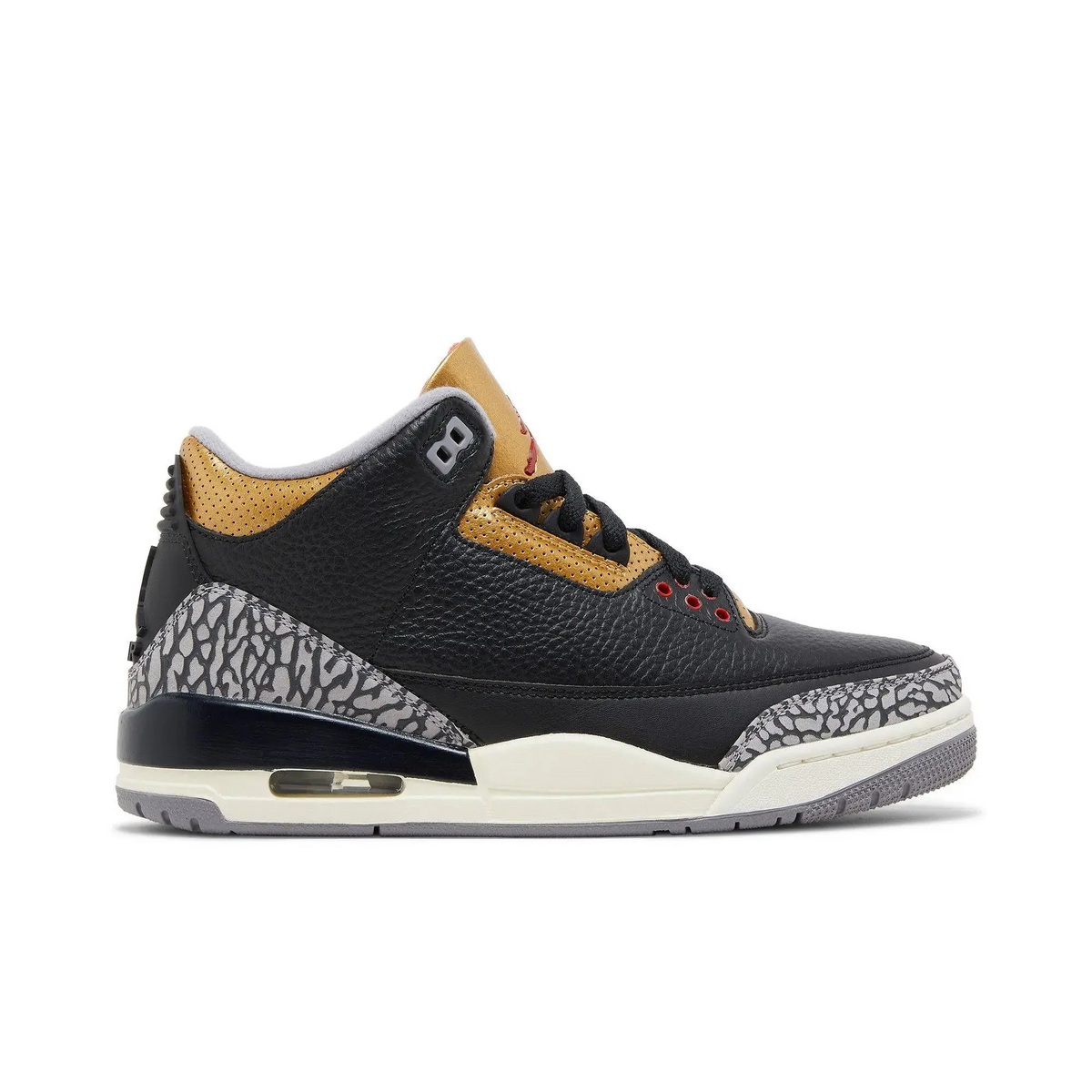 Jordan 3 Retro Black Cement Gold (Women's) sneaker 1 - stylecode CK9246-067