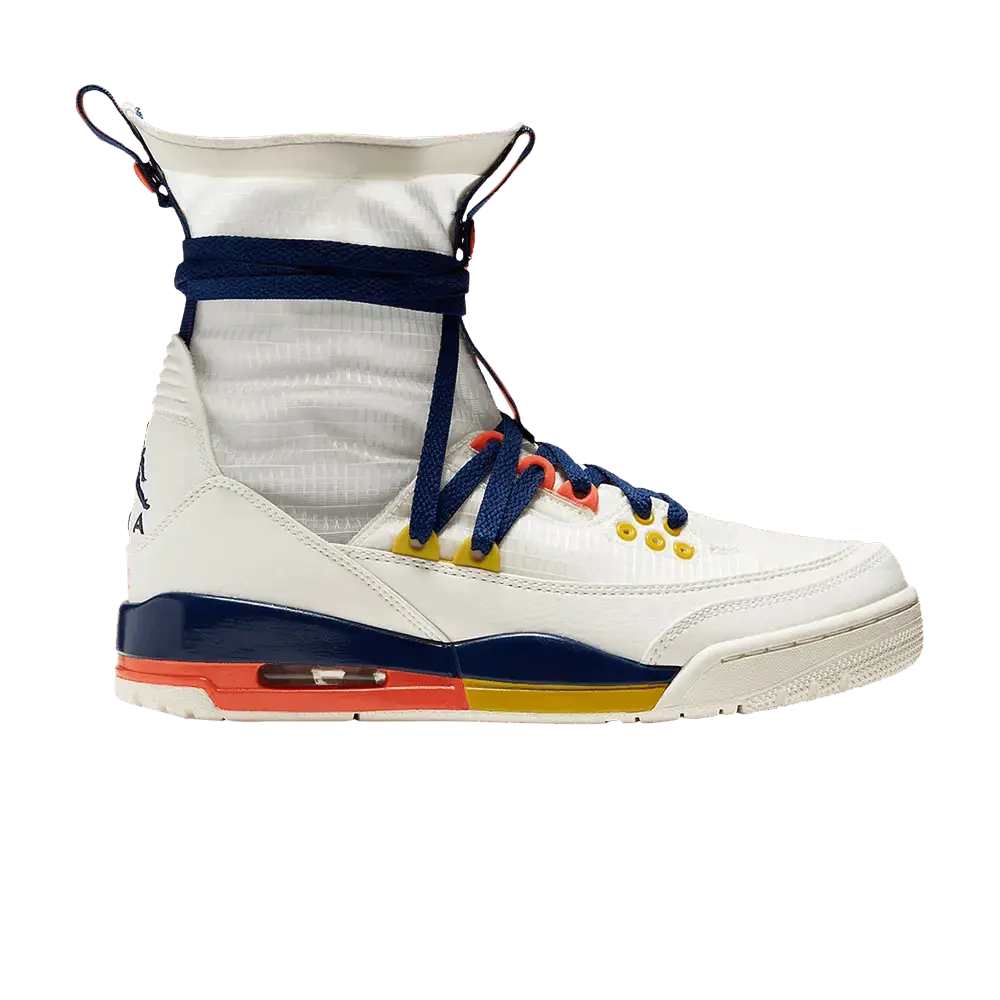 Jordan 3 Retro Explorer Lite XX Sail Multi-Color (Women's) sneaker 1 - stylecode BQ8394-100