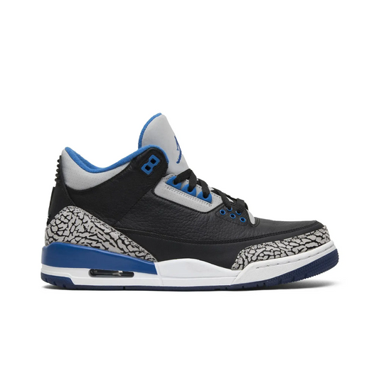Jordan 3 Retro Sport Blue sneaker 1 - stylecode 136064-007
