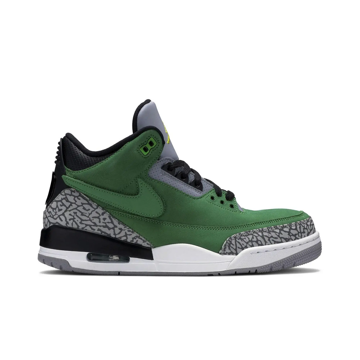 Jordan 3 Retro Tinker Oregon Ducks PE sneaker 1 - stylecode AJ3 867493