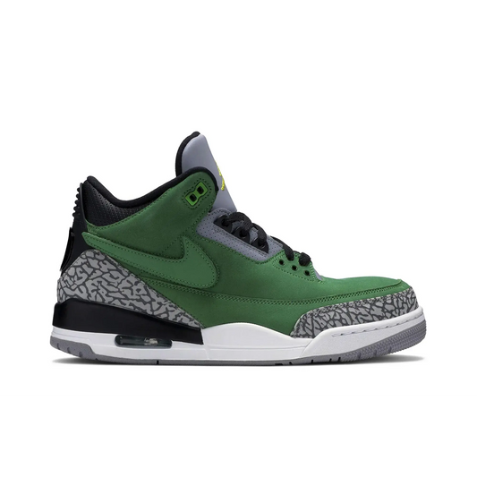 Jordan 3 Retro Tinker Oregon Ducks PE sneaker 1 - stylecode AJ3 867493