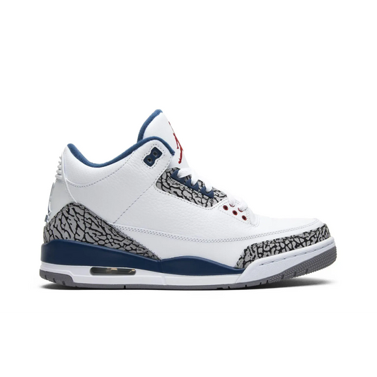 Jordan 3 Retro True Blue (2011) sneaker 1 - stylecode 136064-104