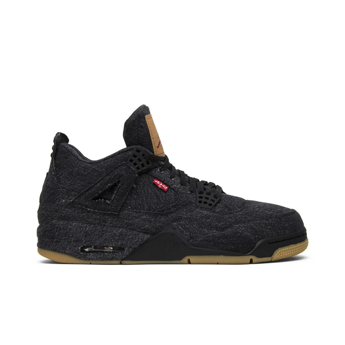 Jordan 4 Retro Levi's Black (Blank Tag) sneaker 1 - stylecode AO2571 001