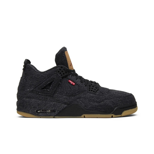 Jordan 4 Retro Levi's Black (Levi's Tag) sneaker 1 - stylecode AO2571-001