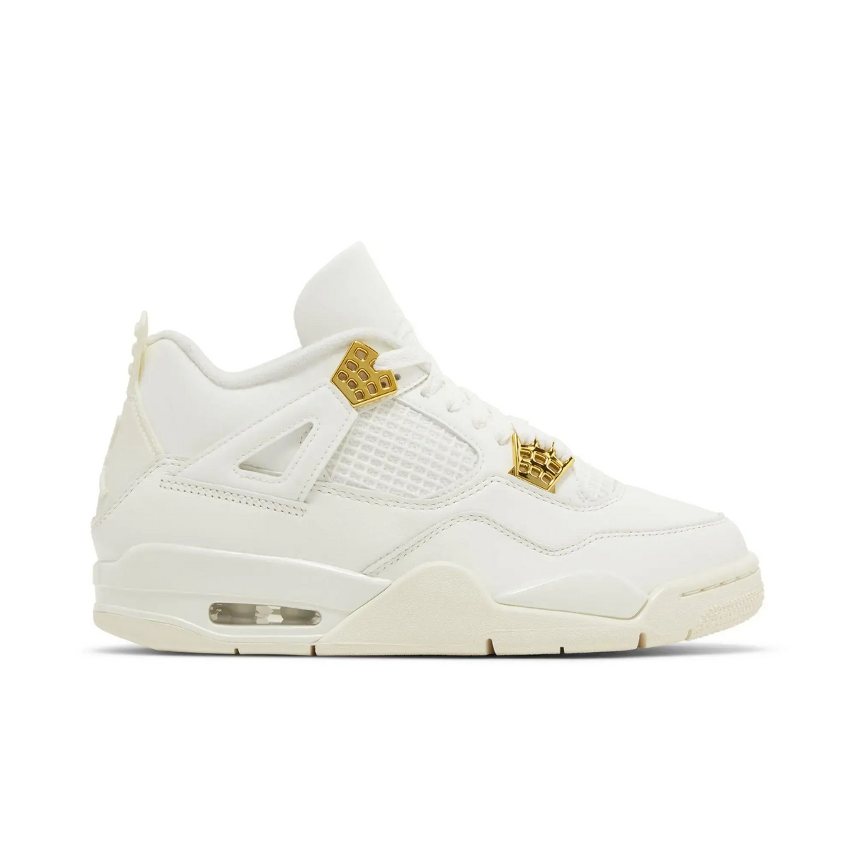 Jordan 4 Retro Metallic Gold (Women's) sneaker 1 - stylecode AQ9129-170