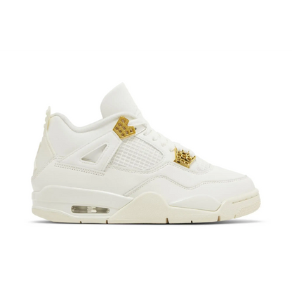 Jordan 4 Retro Metallic Gold (Women's) sneaker 1 - stylecode AQ9129-170