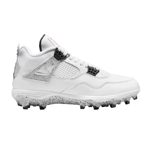Jordan 4 Retro TD Cleat White Cement sneaker 1 - stylecode HQ0207-106