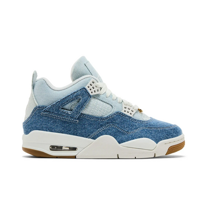 Jordan 4 Retro TEX Denim Worn Blue (Women's) sneaker 1 - stylecode IB6716-100