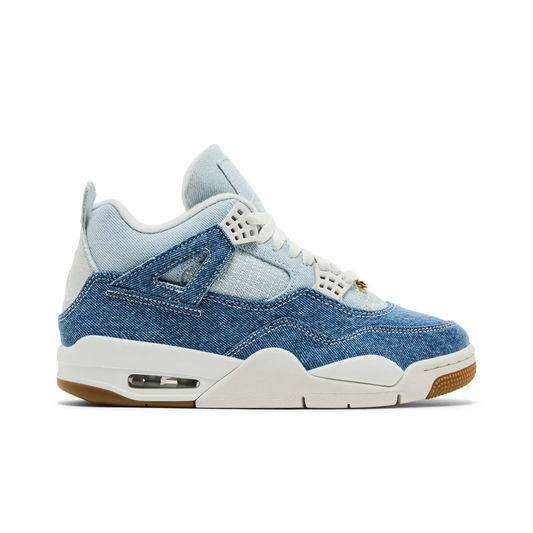 Jordan 4 Retro TEX Denim Worn Blue (Women's) sneaker 1 - stylecode IB6716-100