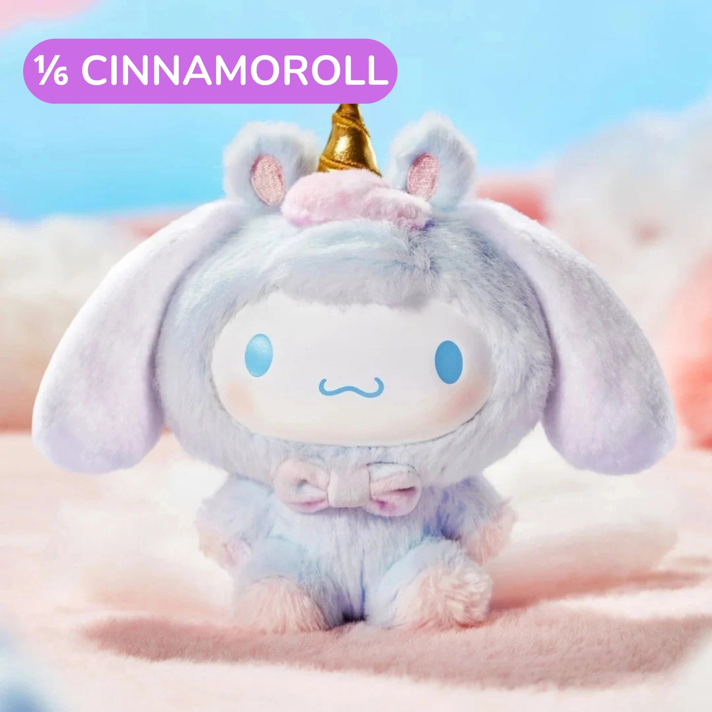 Miniso Sanrio Characters Dreamy Unicorn Vinyl Plush Blind Box