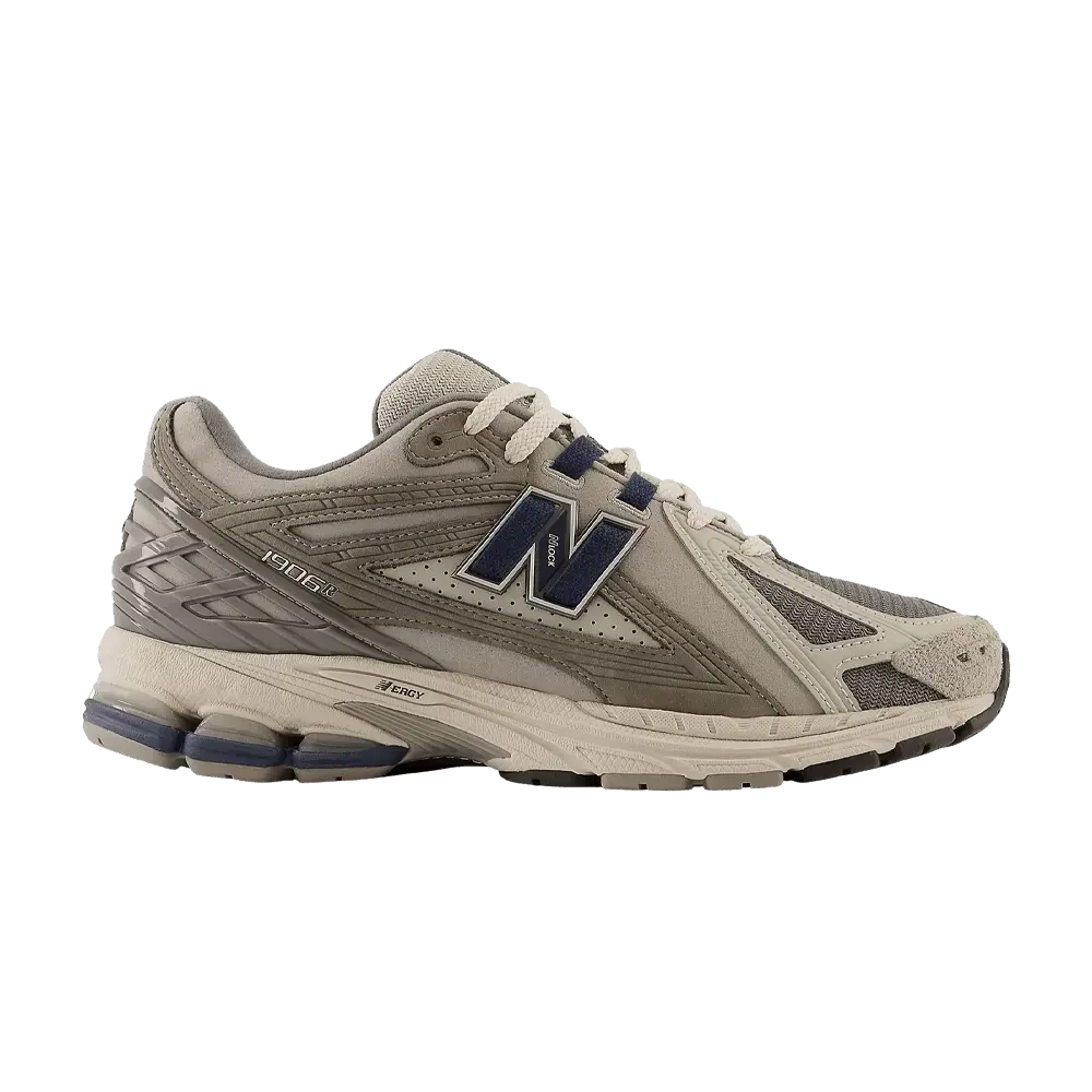 New Balance 1906R Grey Navy Cream sneaker 1 - stylecode M1906RGN