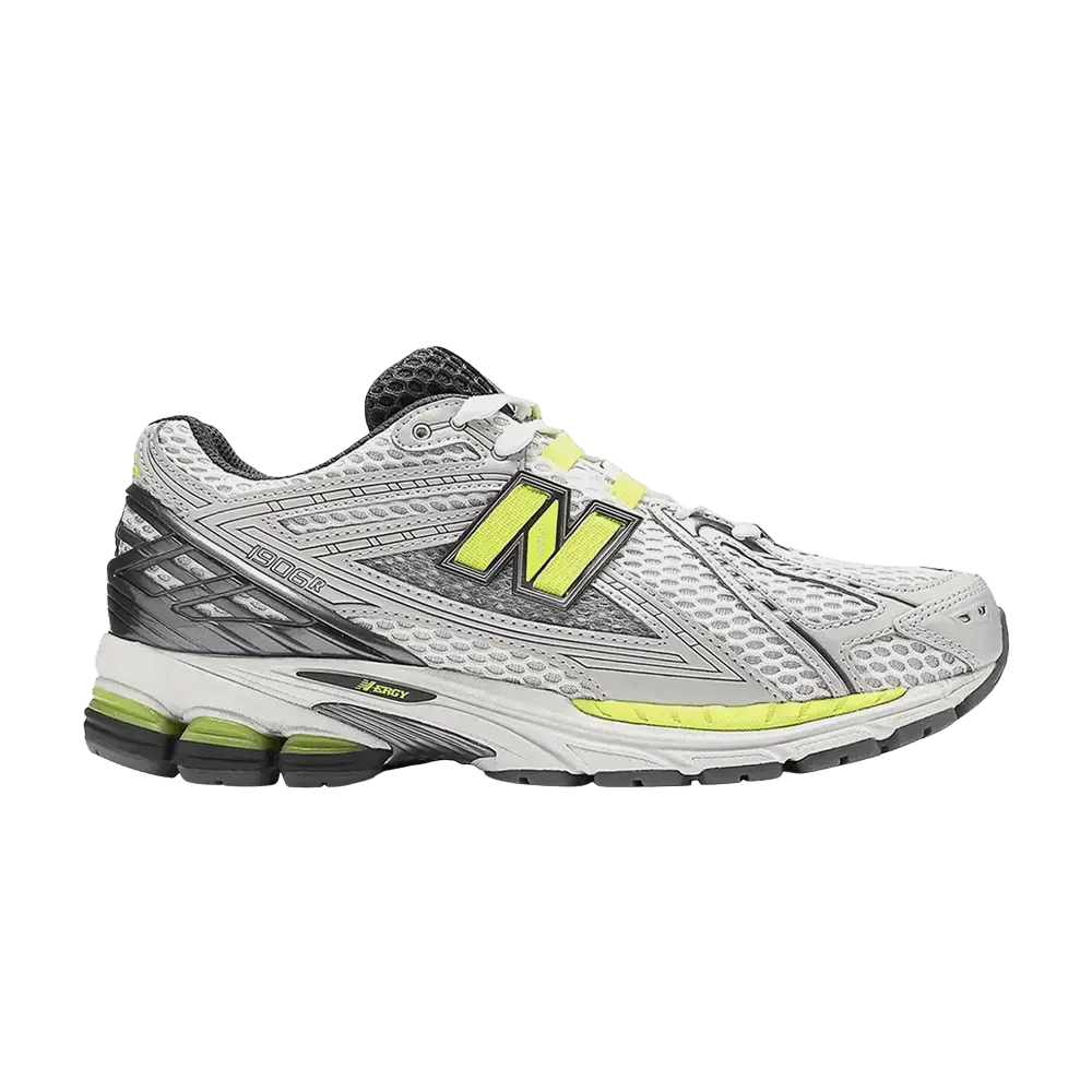New Balance 1906R Light Silver Metallic Alkaline Green sneaker 1 - stylecode U190652H