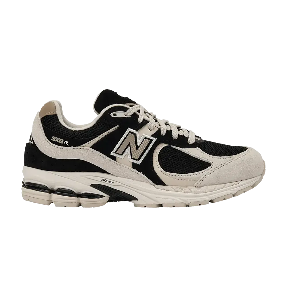 New Balance 2002R Black Beige Tan sneaker 1 - stylecode M2002RTZ
