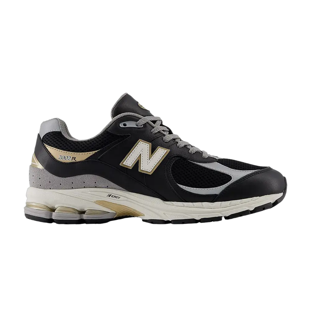 New Balance 2002R Black Sea Salt Gold Metallic sneaker 1 - stylecode M2002RPO