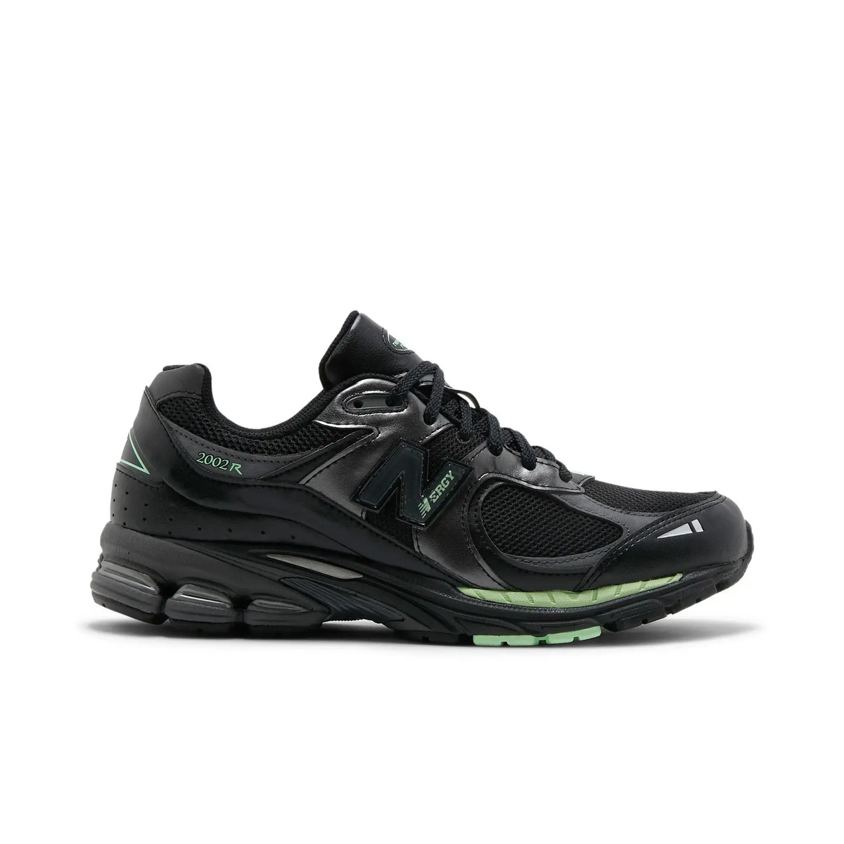 New Balance 2002R Black Silver Green sneaker 1 - stylecode M2002RLD