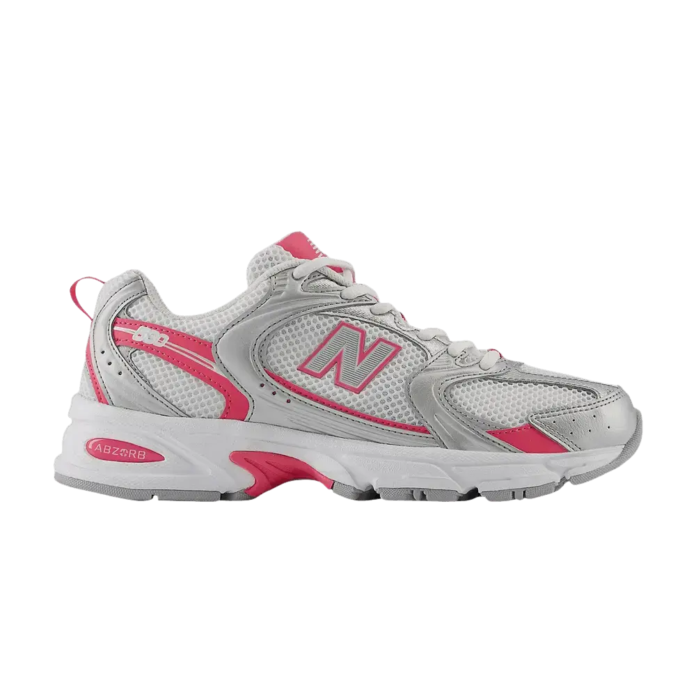 New Balance 530 Dragon Berry Silver Metallic sneaker 1 - stylecode U530RSB