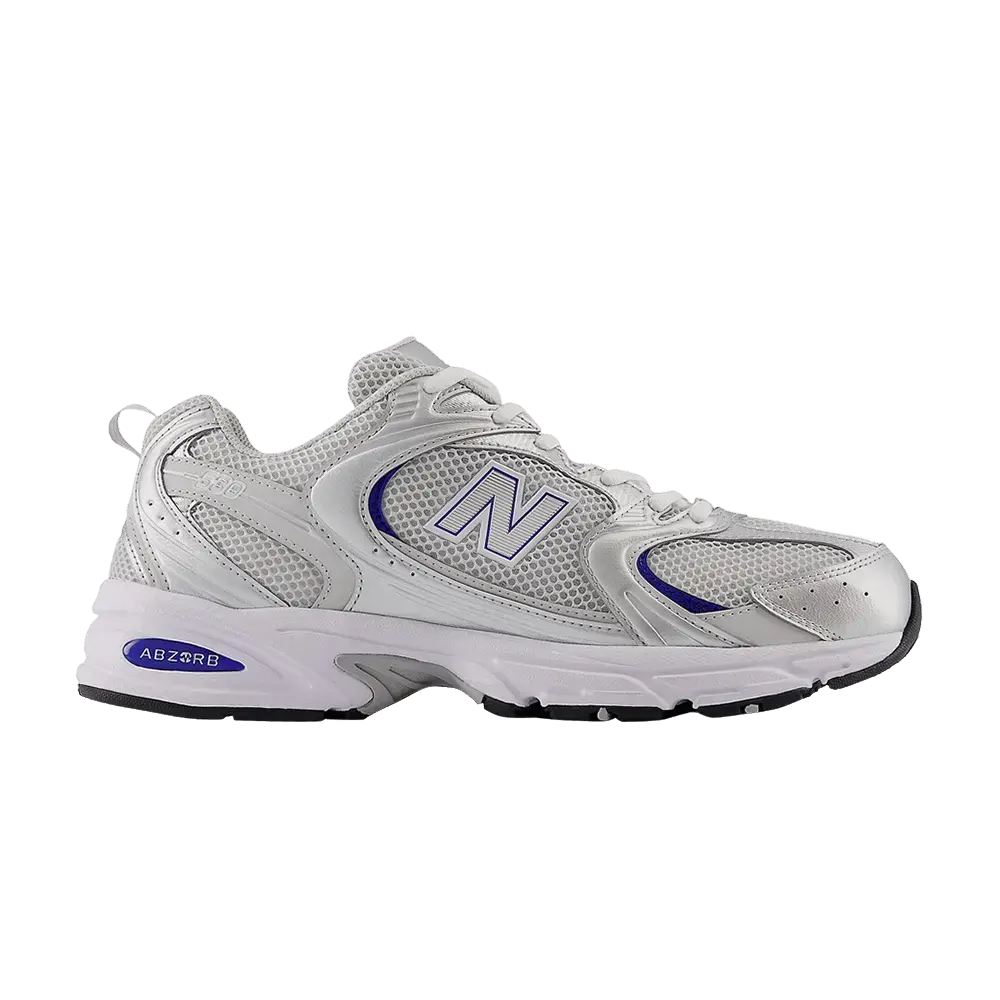 New Balance 530 Light Grey Silver Blue sneaker 1 - stylecode MR530BS