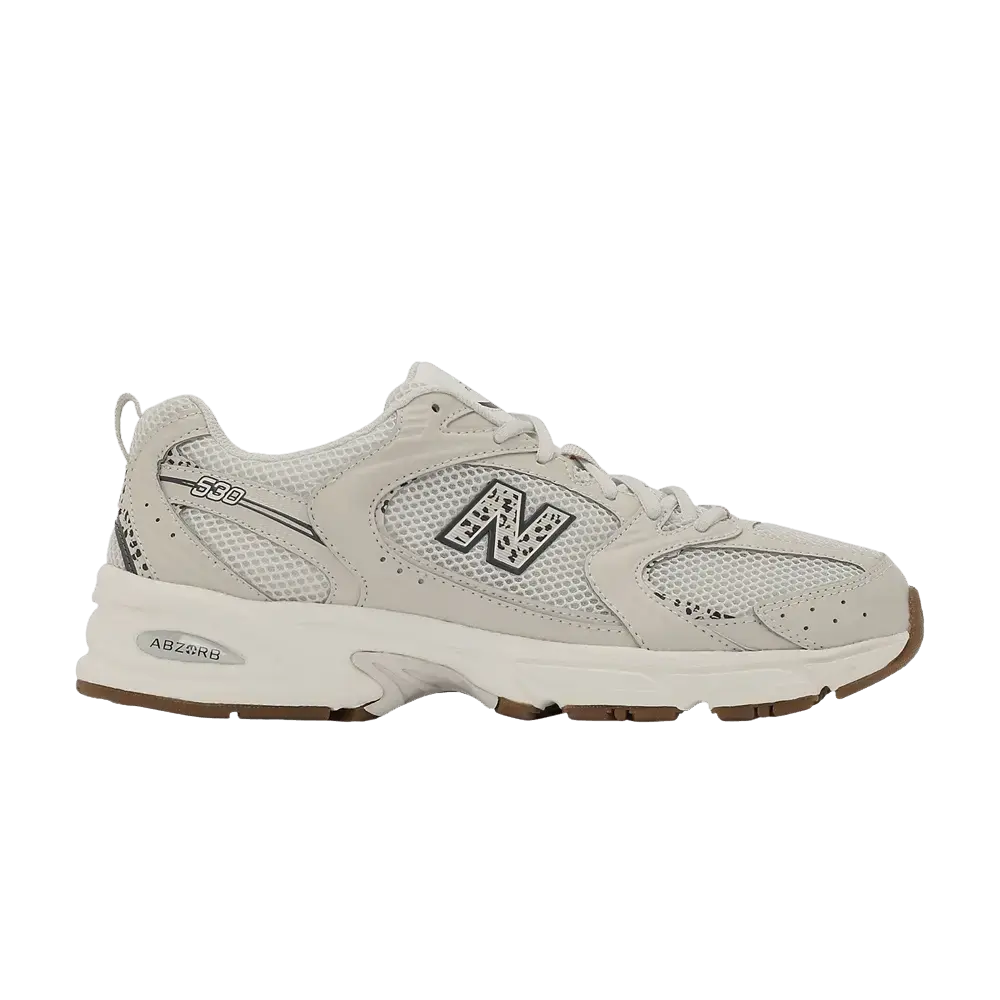 New Balance 530 Moonbeam Cow Print sneaker 1 - stylecode MR530AAM
