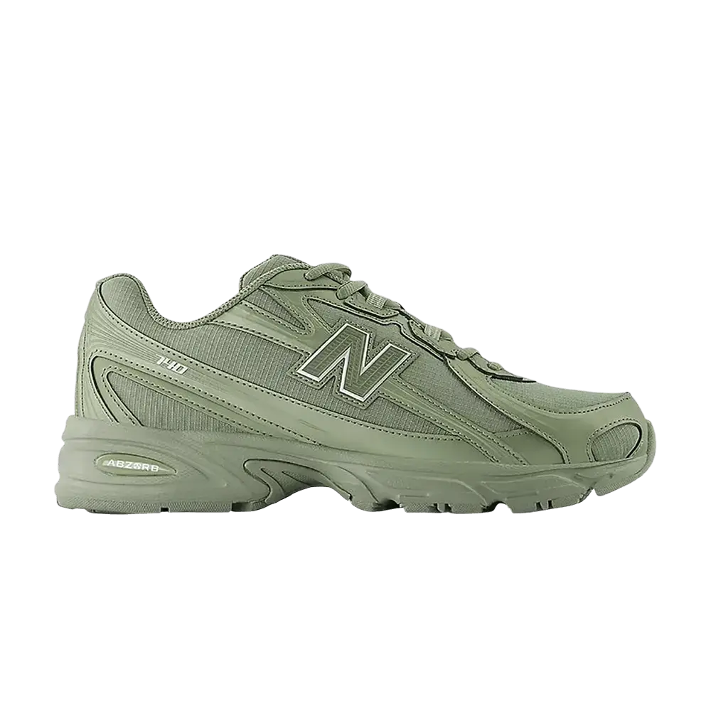 New Balance 740 Dark Olivine Khaki sneaker 1 - stylecode U740RS2