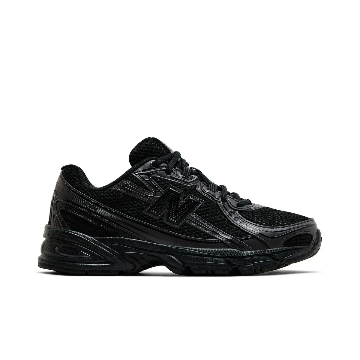New Balance 740 Triple Black sneaker 1 - stylecode U740BO2