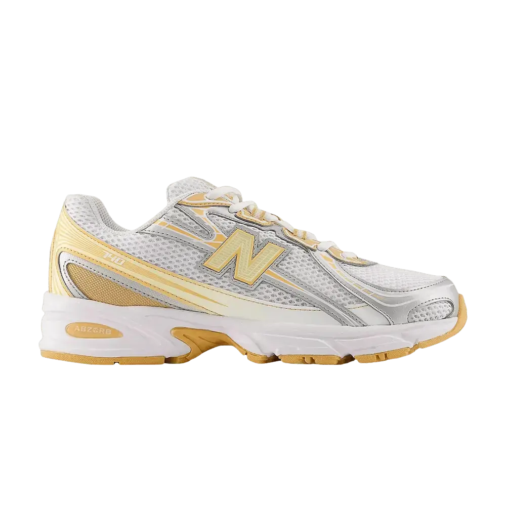 New Balance 740 White Indoor Court Ash Wood sneaker 1 - stylecode U740NH2