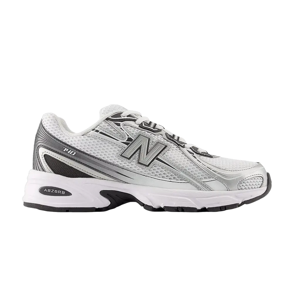 New Balance 740 White Metallic Silver Black sneaker 1 - stylecode U740PH2