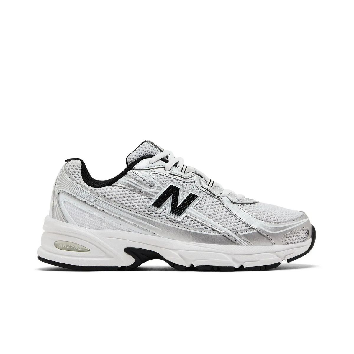 New Balance 740 White Silver Metallic Navy sneaker 1 - stylecode U740NW2