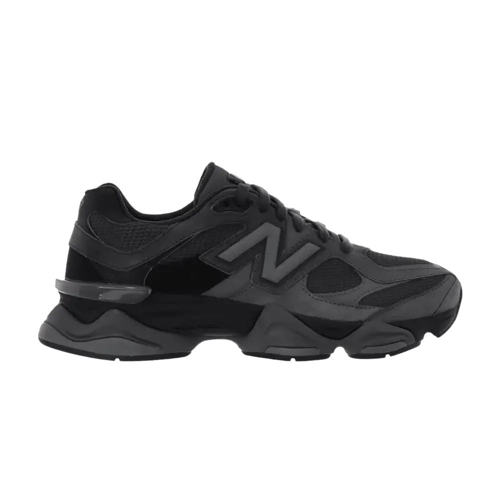 New Balance 9060 Black Grey Toe sneaker 1 - stylecode U90603VF