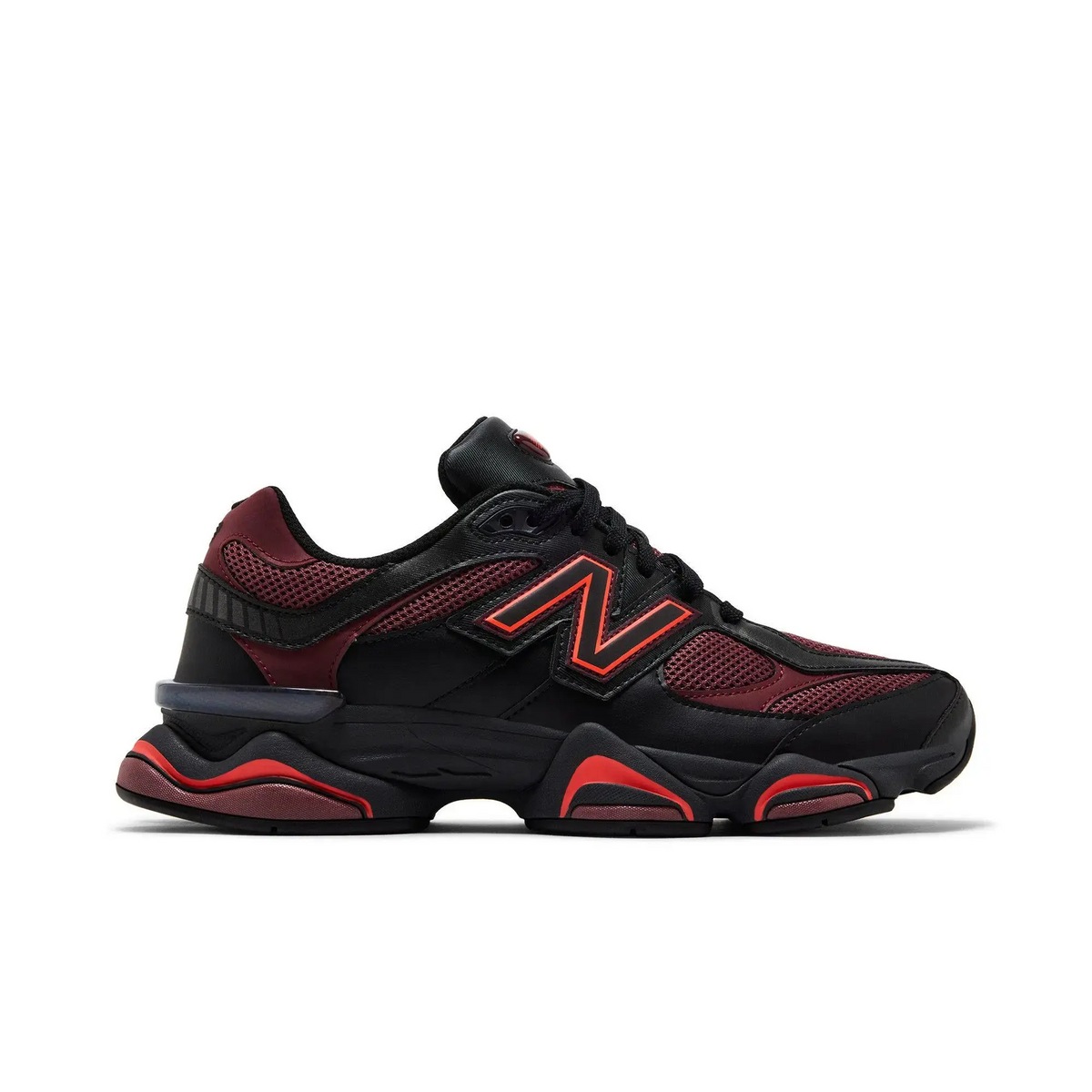 New Balance 9060 Black Washed Burgundy sneaker 1 - stylecode U9060BLA