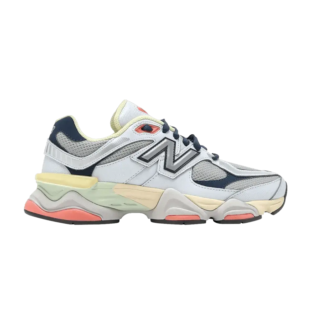 New Balance 9060 Grey Yellow Navy sneaker 1 - stylecode U9060TMB