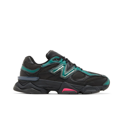 New Balance 9060 Mowalola Burglarwear Black Teal Pink sneaker 1 - stylecode U9060ML