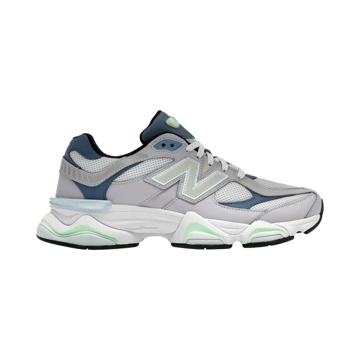 New Balance 9060 Pearl Grey Shoreline Blue sneaker 1 - stylecode U9060BLD